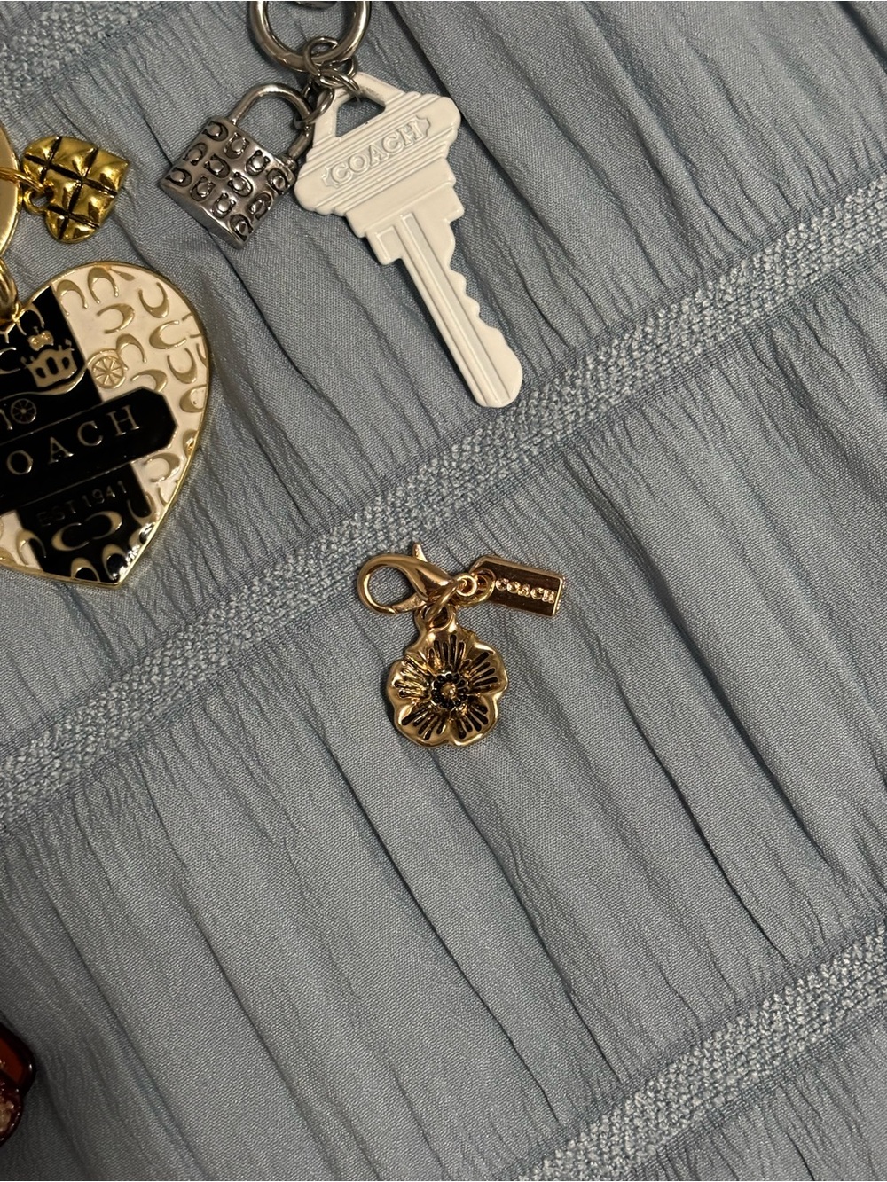 Coach x Peanuts Signature Brown Notebook + Pen with Authentic Repurposed Charms - Picture 10 of 12